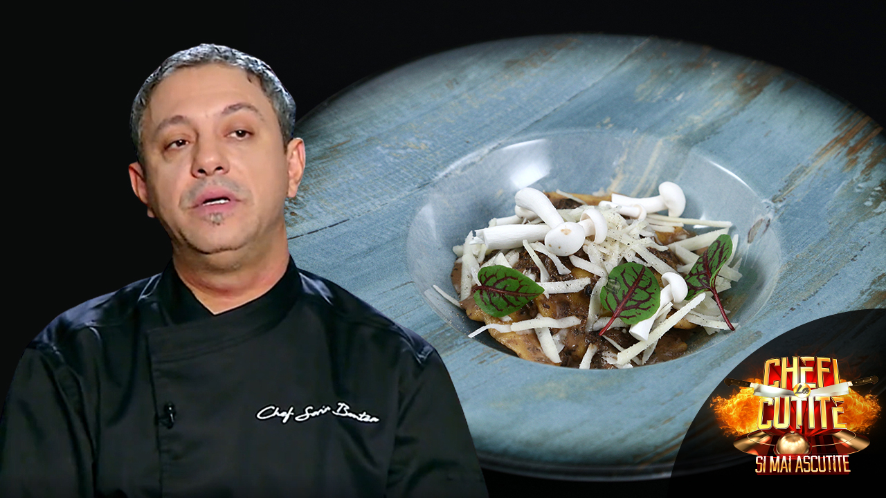 Chefi la cuțite | Sezonul 10: Ravioli cu sos de ciuperci by Sorin Bontea
