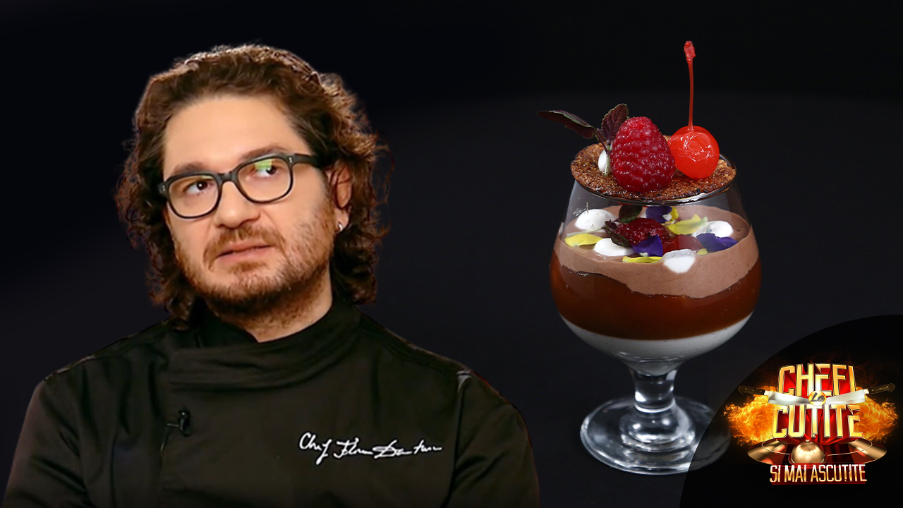 Chefi la cuțite | Sezonul 10: Panna cotta cu ciocolată by Florin Dumitrescu