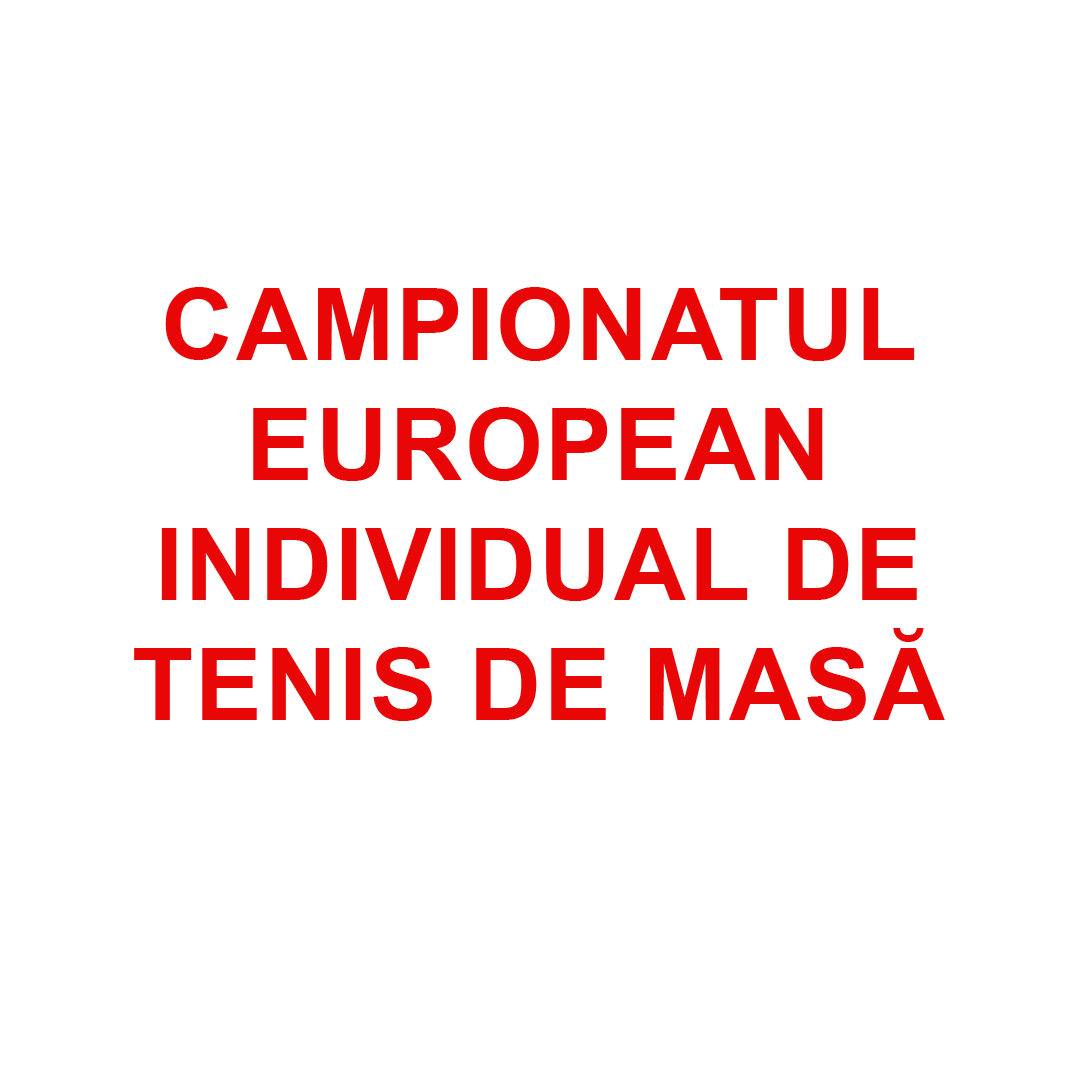 logo Campionatul European Individual de tenis de masă | Linz 2024 - LIVE