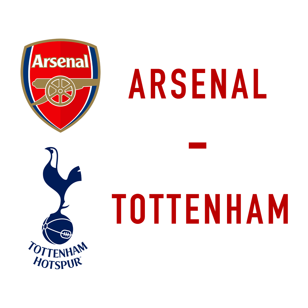 logo Arsenal - Tottenham - LIVE