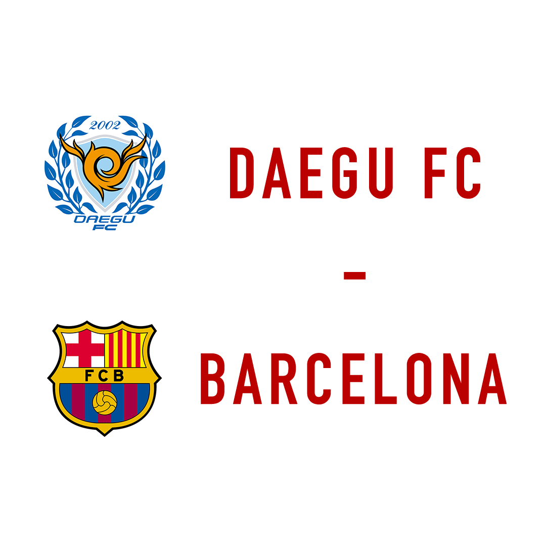 logo Daegu - Barcelona - LIVE