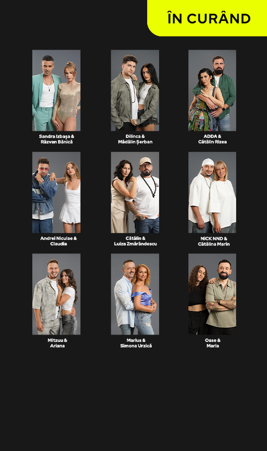 Power Couple România – La bine şi la greu | Sezonul 3