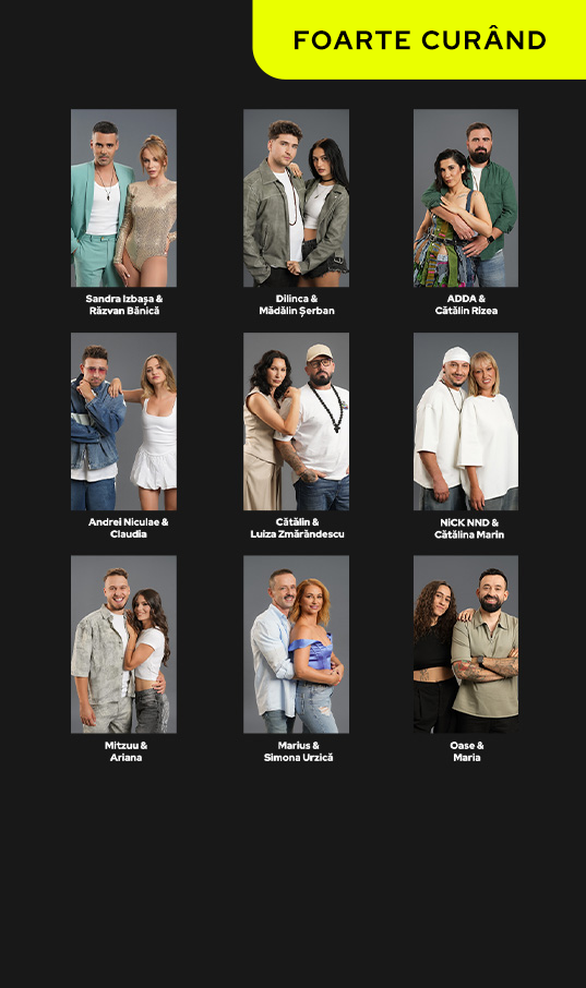 Power Couple România – La bine şi la greu | Sezonul 3