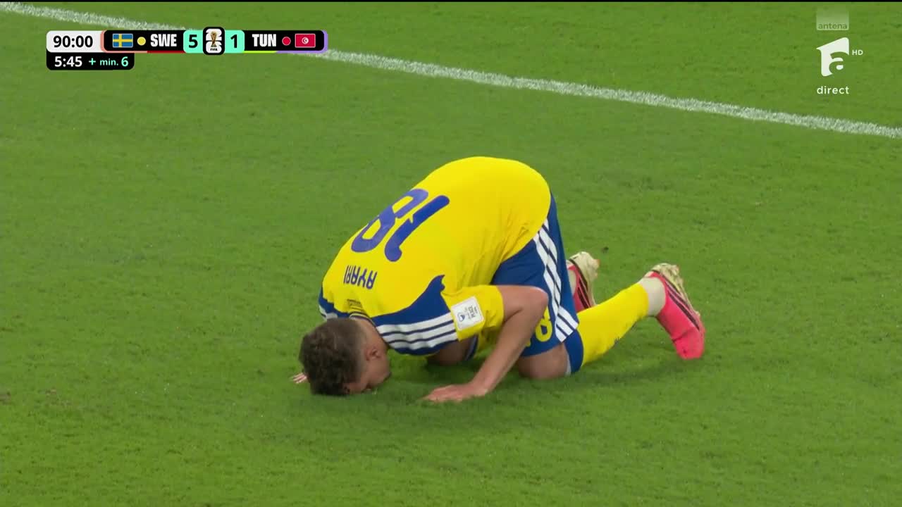 Yasin Ayari 5-1 | Suedia vs Tunisia