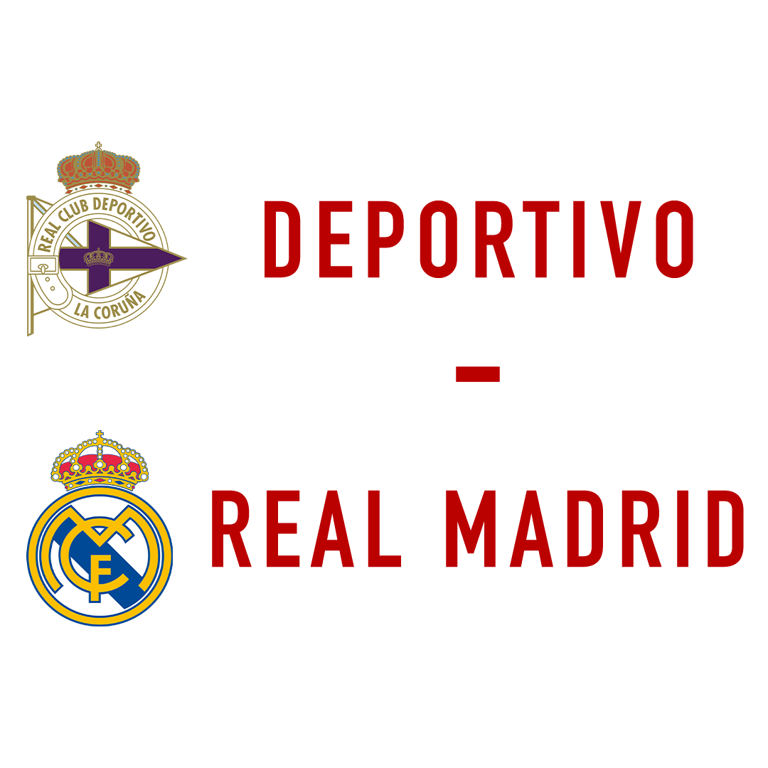Deportivo - Real Madrid - LIVE